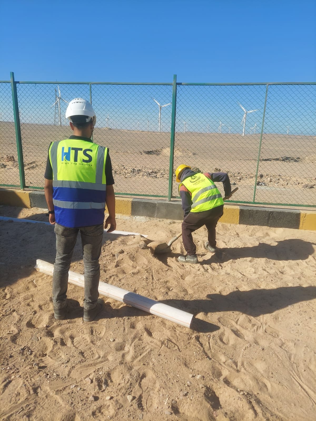 Barrier gate installation site